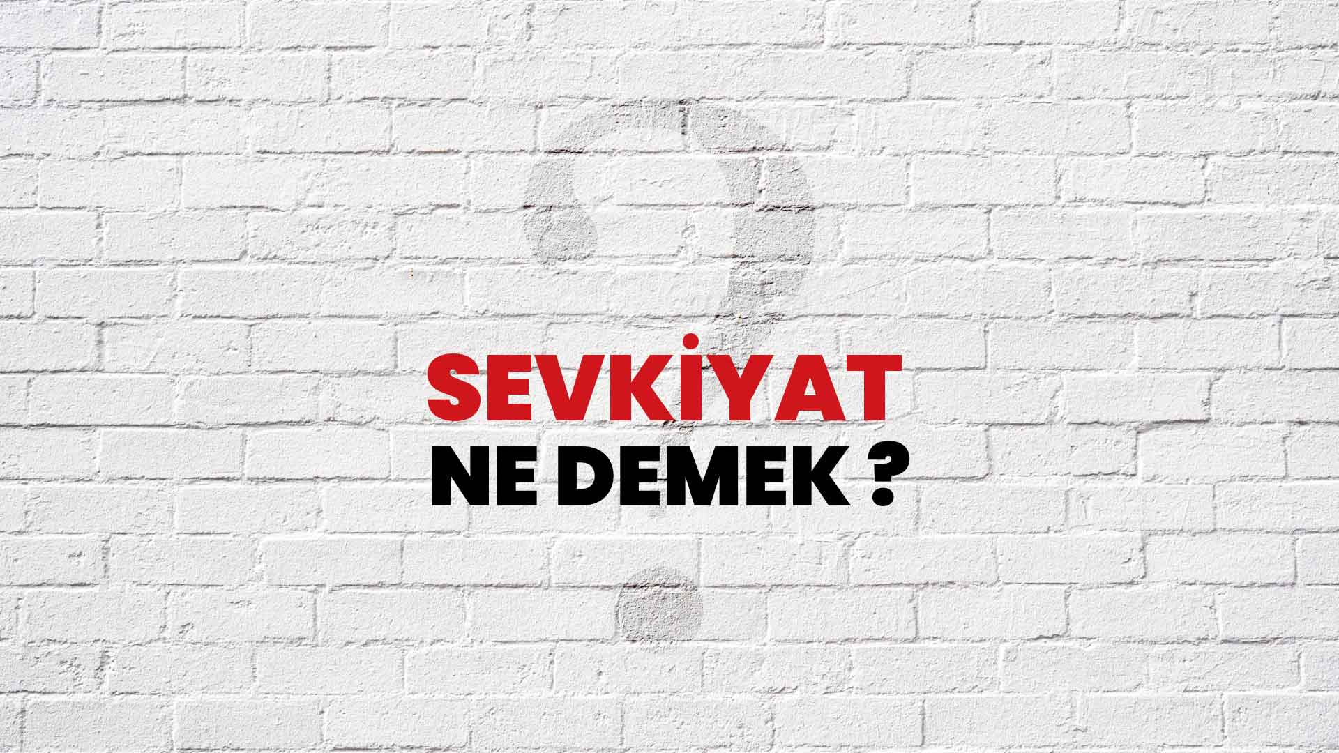 Sevkiyat Ne Demek, Ne Anlama Gelir? Sevkiyat Kelimesi TDK Sözlük Anlamı Nedir?