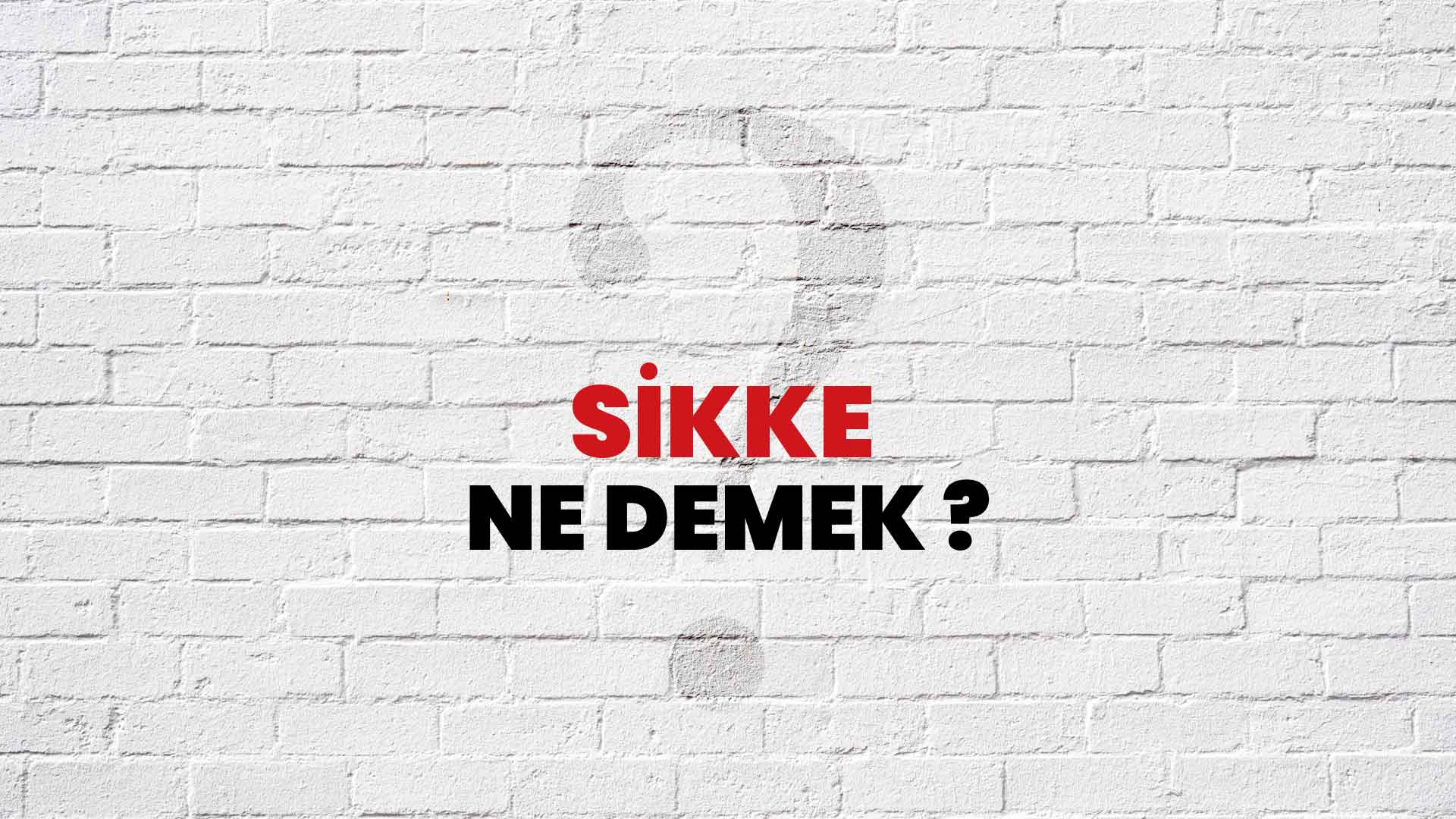 Sikke Ne Demek, Ne Anlama Gelir? Sikke Kelimesi TDK Sözlük Anlamı Nedir?