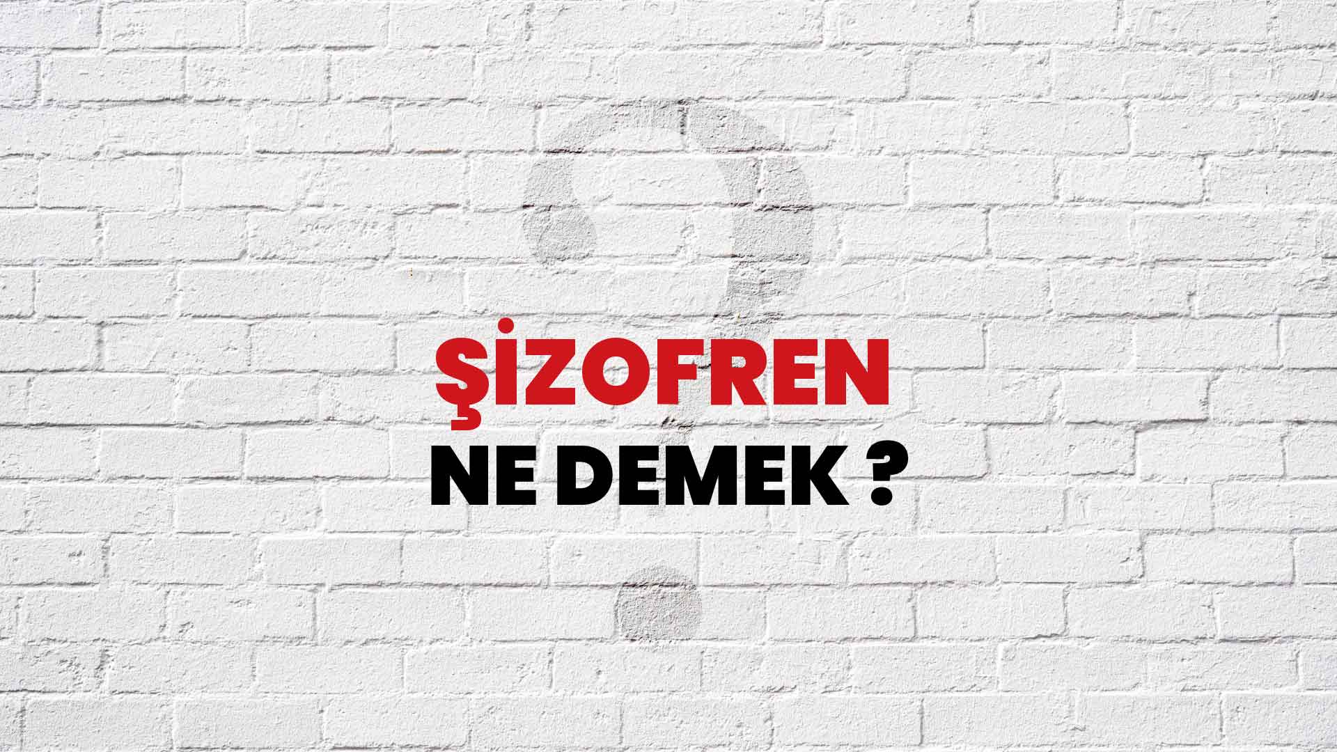 Şizofren