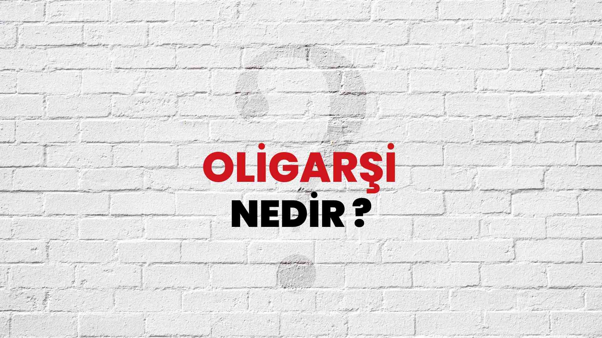 Oligarşi Nedir, Ne Demek? TÜBİTAK Ansiklopedi ile Oligarşi Ne Anlama ...
