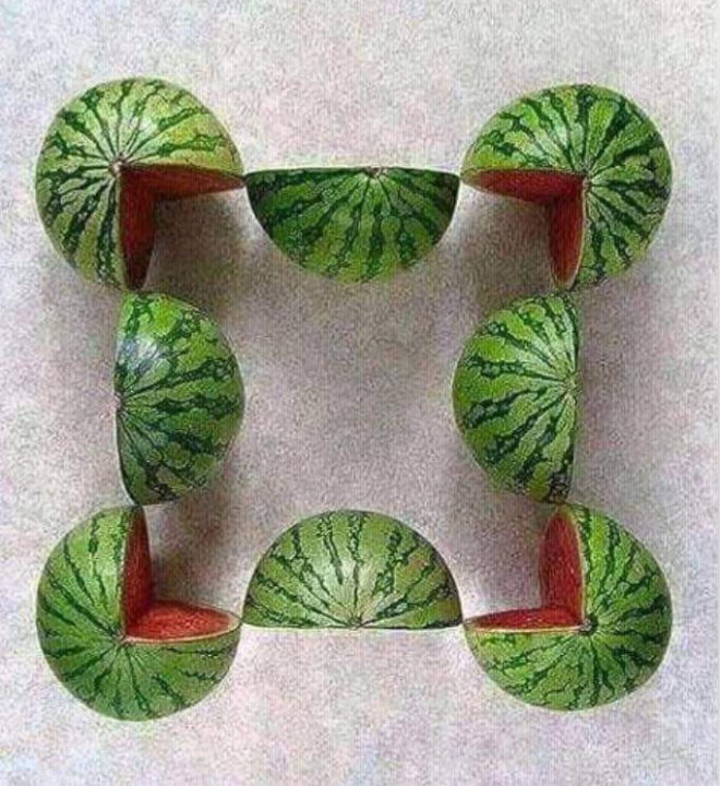 Resimde kaç karpuz var?