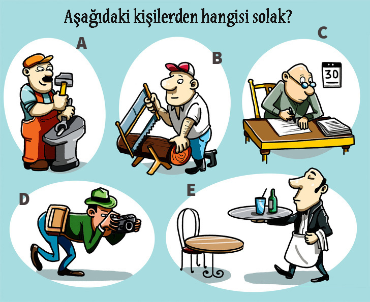 Hangisi solak?