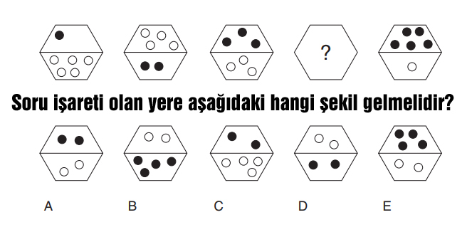 Boşluğa hangi şekil gelmelidir?