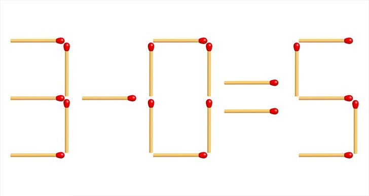 2 kibrit çöpün daha var. Çöpleri eşitliği bozmadan yerleştirebilir misin?