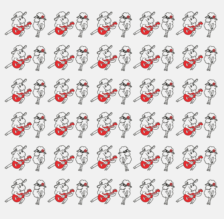 Bir resim farklı. Hangisi olduğunu bulabilir misin?