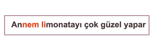 Yukarıdaki ilişki aşağıdaki cümlelerin hangisinde yoktur?