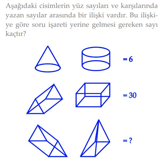 Soru işaretli yere ne gelmelidir?