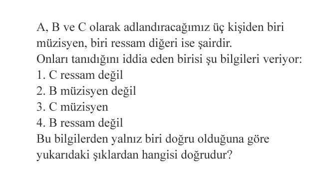 Şıklardan hangisi doğrudur?