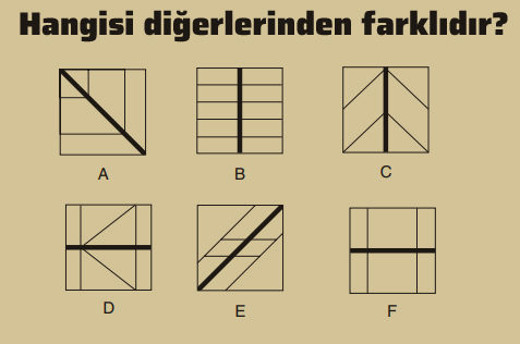 Hangisi farklı?