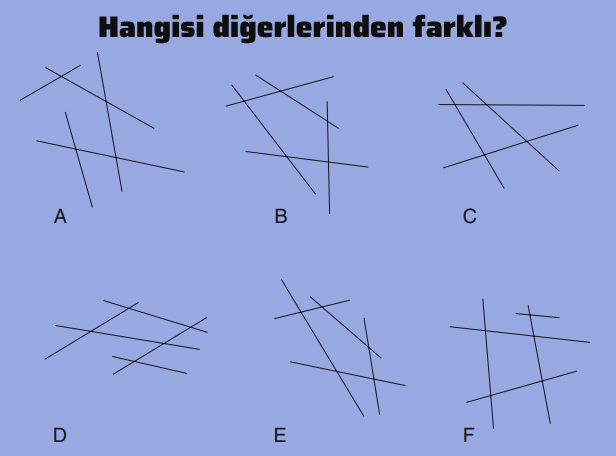 Hangisi farklı?