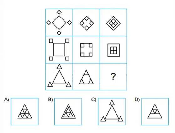 Soru işaretli yere ne gelmelidir?