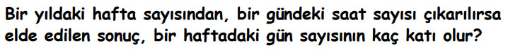 Sonuç ne olabilir?