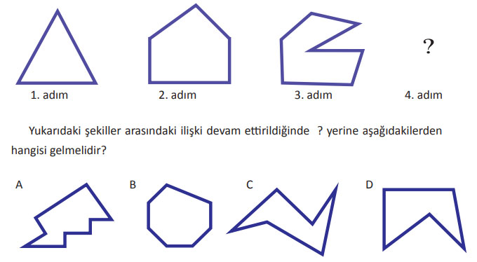 Soru işaretinin olduğu yere ne gelmelidir?