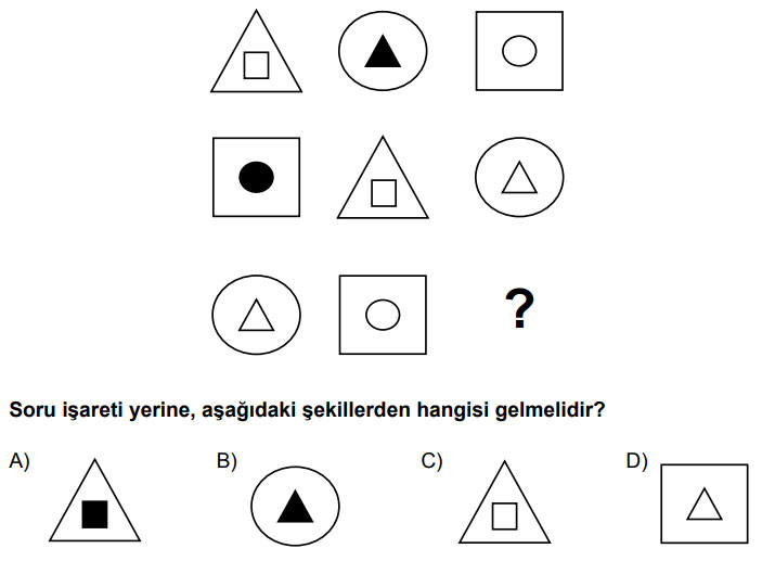 Soru işaretli yere hangi rakam gelmeli?