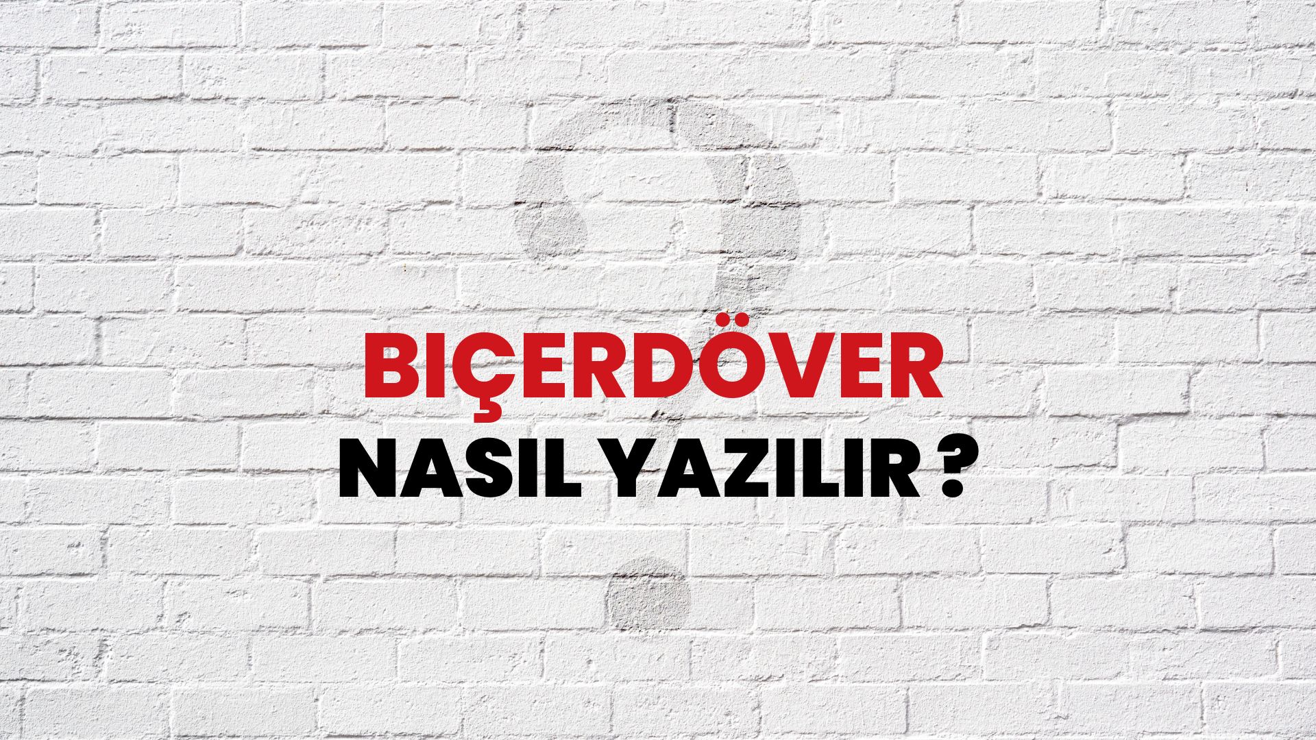 Biçerdöver Nasıl Yazılır? TDK ile Biçerdöver Doğru Yazılışı Nedir?