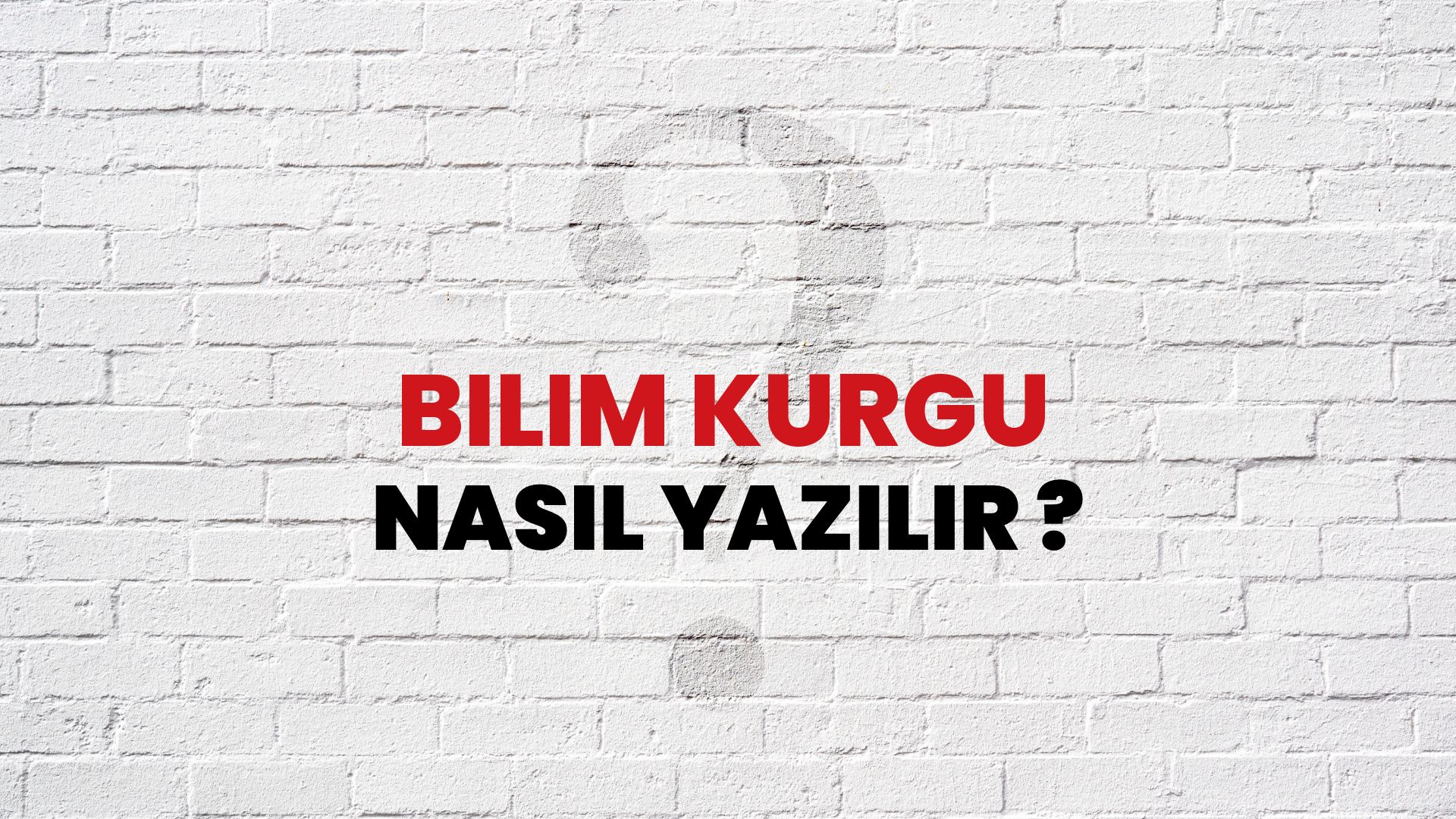 Bilim Kurgu Nasıl Yazılır? TDK ile Bilim Kurgu Doğru Yazılışı Nedir?