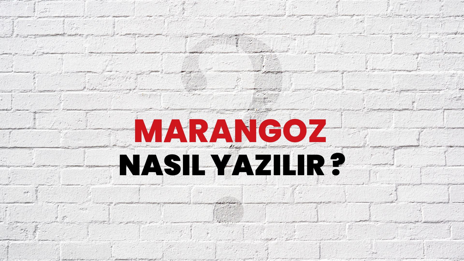 Marangoz Nasıl Yazılır? TDK ile Marangoz Doğru Yazılışı Nedir?
