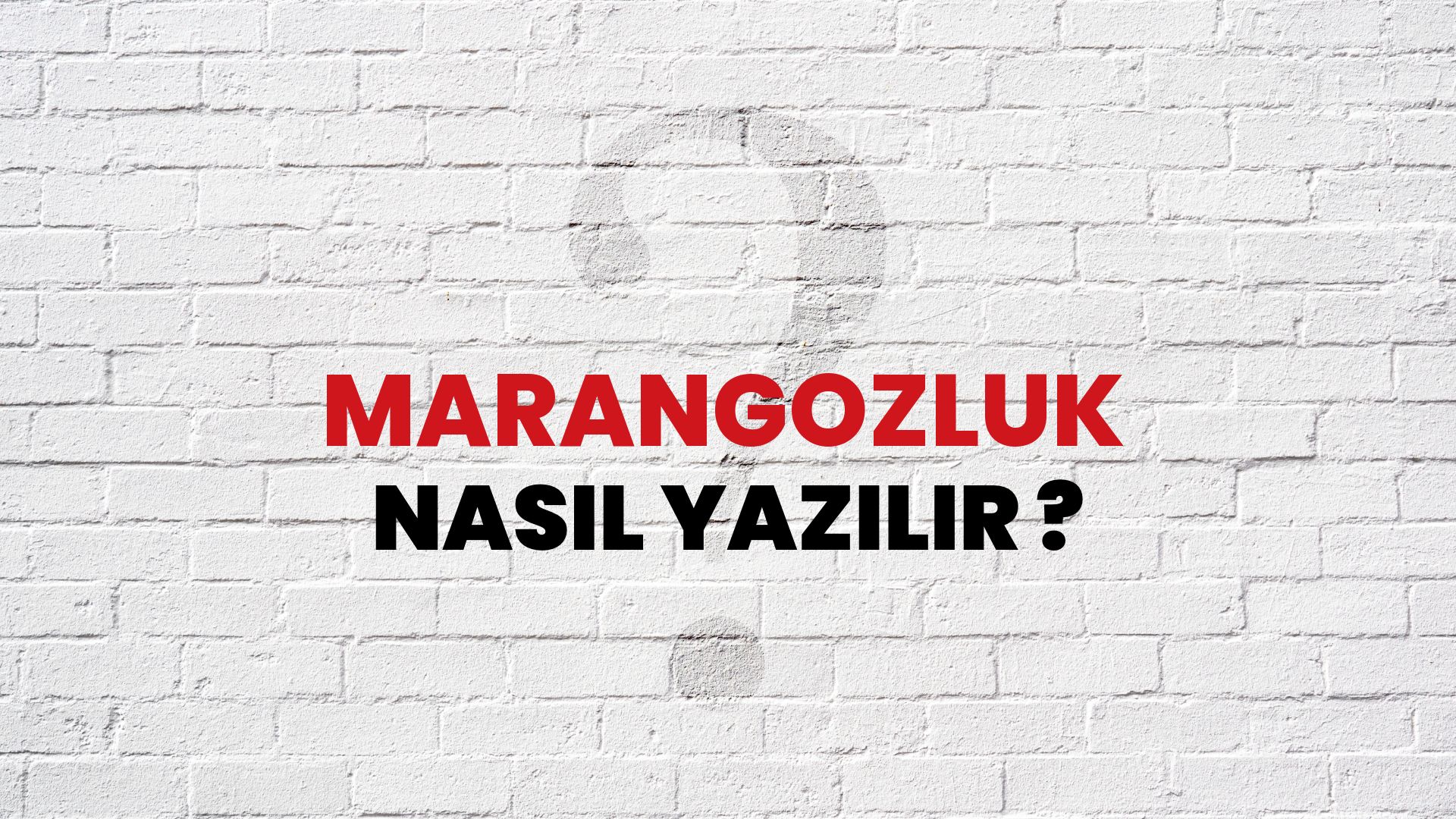 Marangozluk Nasıl Yazılır? TDK ile Marangozluk Doğru Yazılışı Nedir?