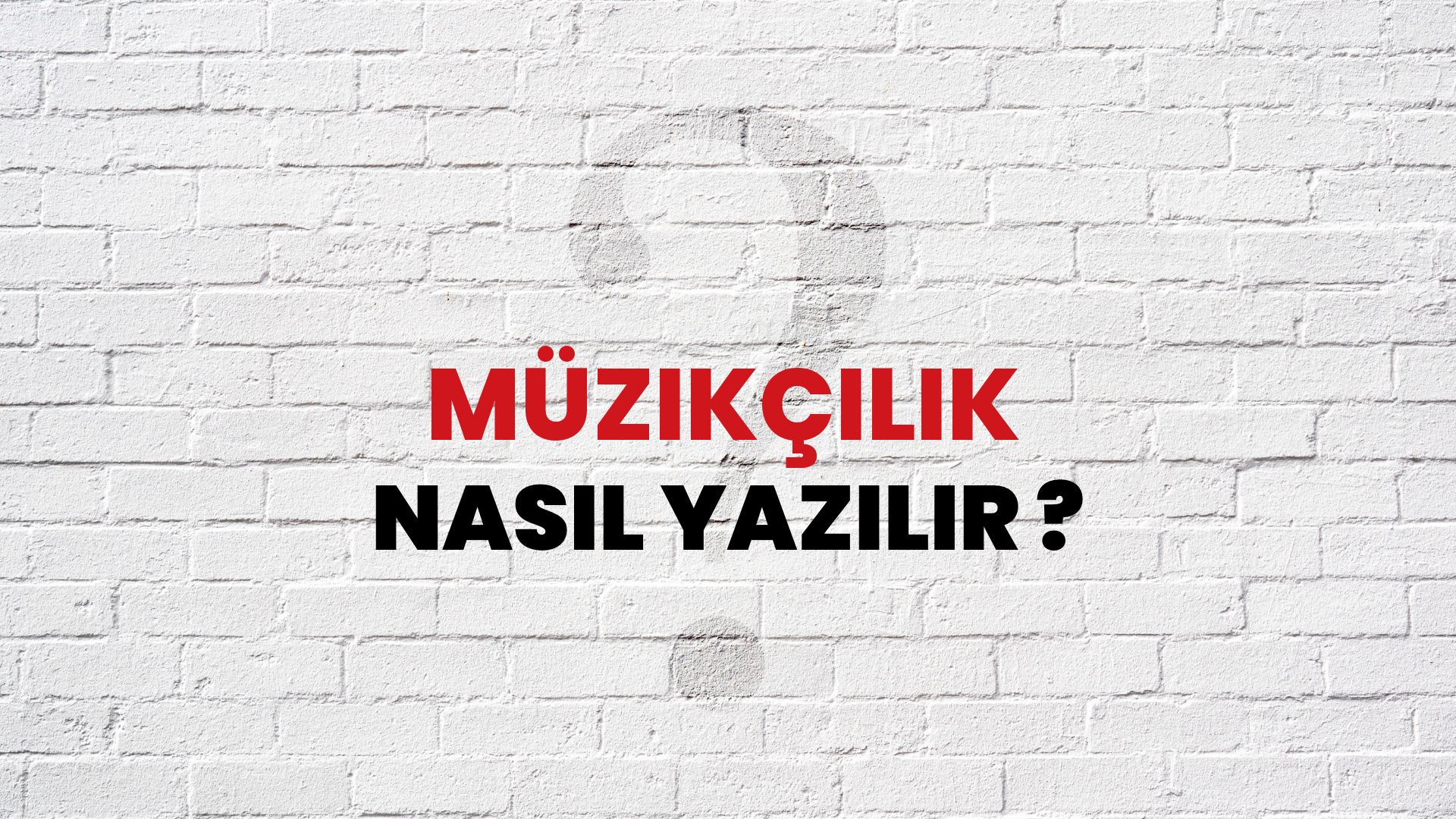 Müzikçilik Nasıl Yazılır? TDK ile Müzikçilik Doğru Yazılışı Nedir?