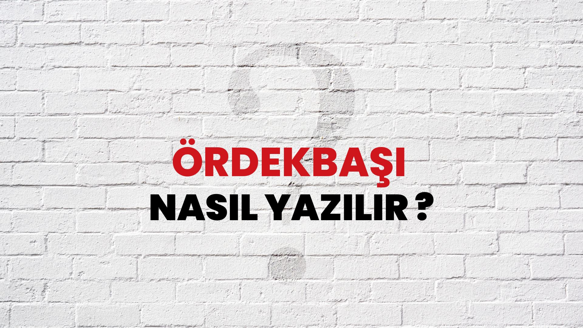 Ördekbaşı Nasıl Yazılır? TDK ile Ördekbaşı Doğru Yazılışı Nedir?