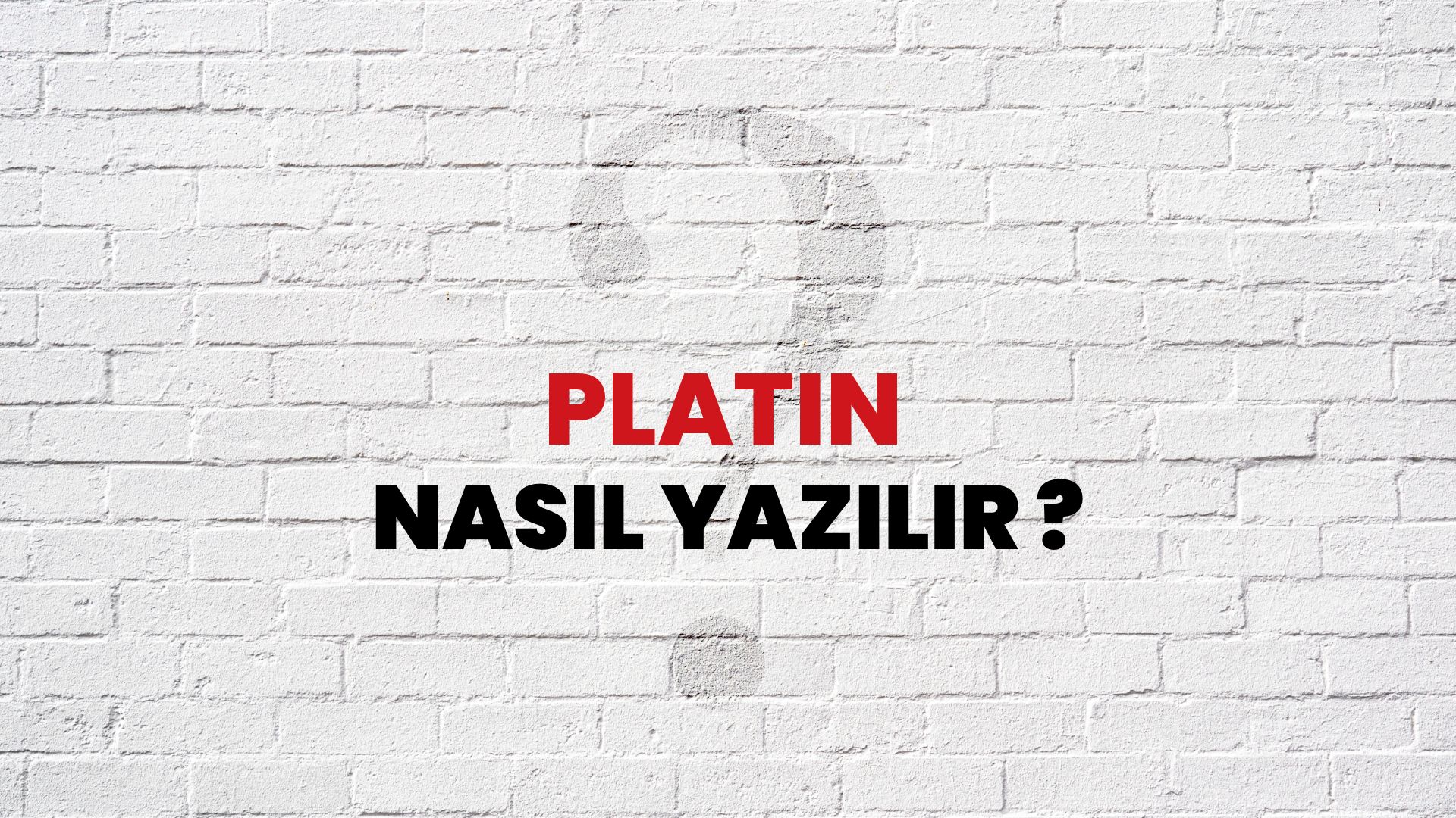 Platin Nasıl Yazılır? TDK ile Platin Doğru Yazılışı Nedir?