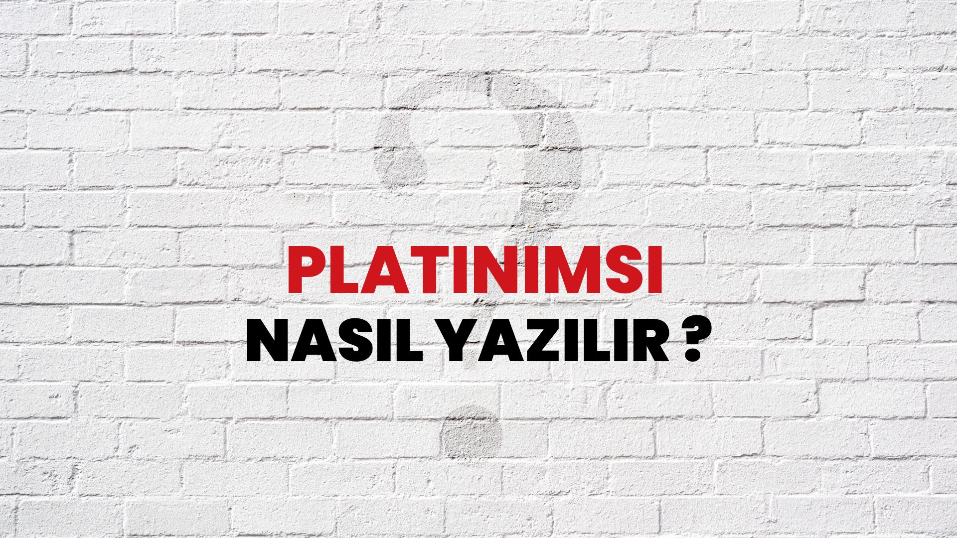 Platinimsi Nasıl Yazılır? TDK ile Platinimsi Doğru Yazılışı Nedir?