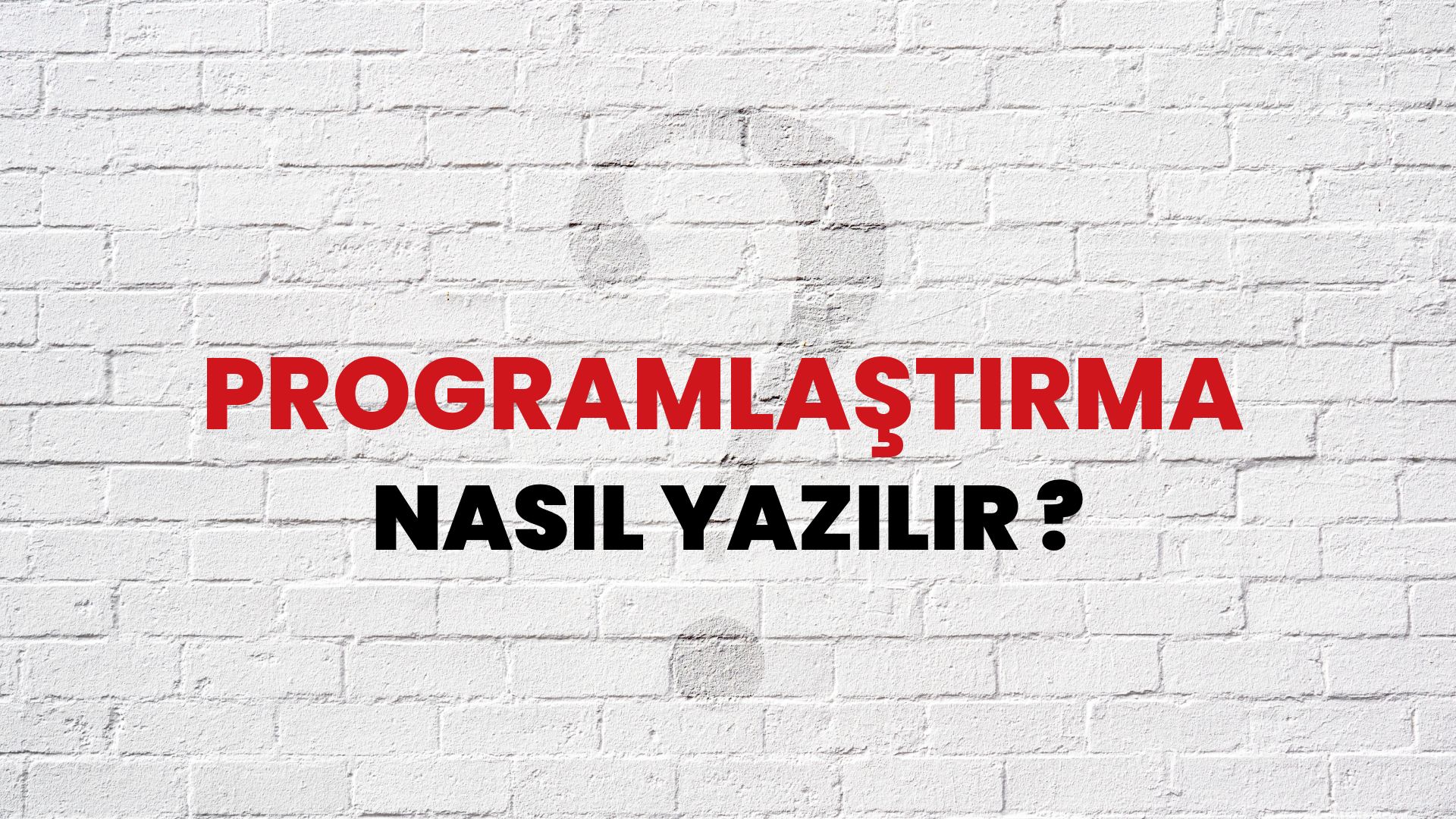 Programlaştırma Nasıl Yazılır? TDK ile Programlaştırma Doğru Yazılışı Nedir?
