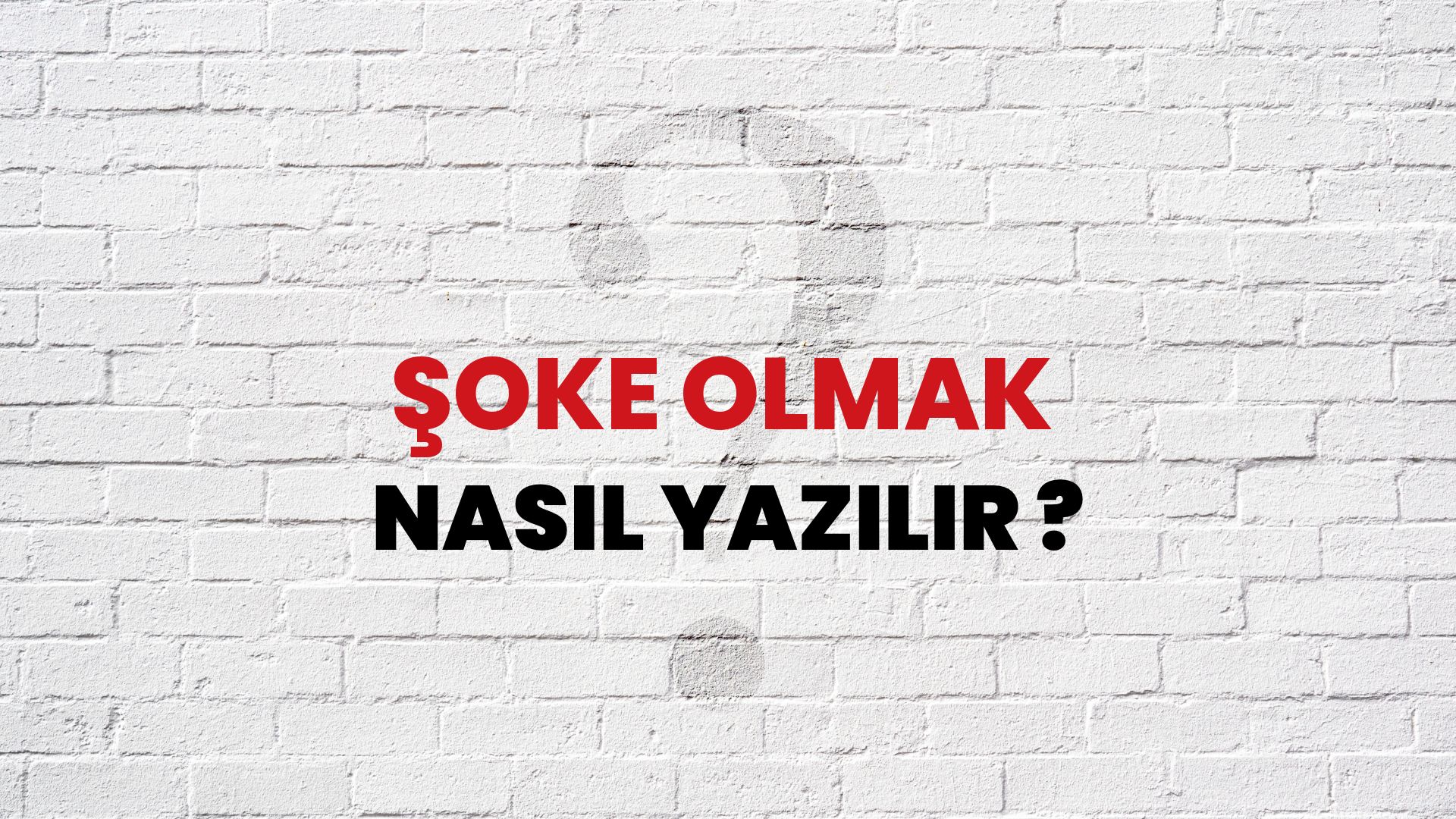Şoke Olmak Nasıl Yazılır? TDK ile Şoke Olmak Doğru Yazılışı Nedir?
