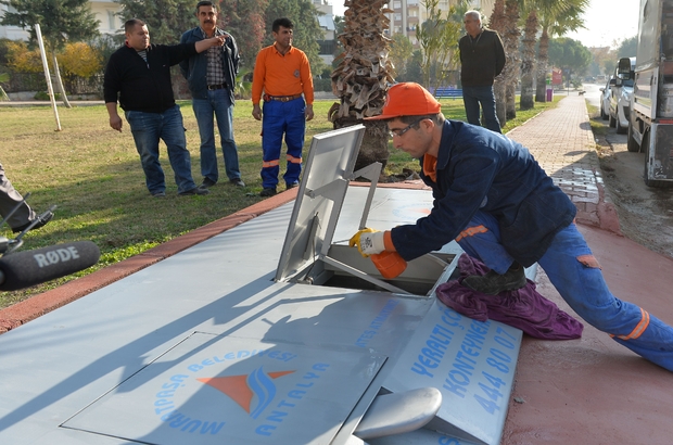 Muratpasa Da 2 Bin 141 Cop Konteyneri Yeraltina Indi Antalya Haberleri