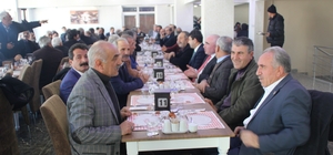 Haymana Muhtarlar Derneği'nden Kaymakam Göktürk'e 'hoş geldin' yemeği