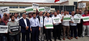 ÖNDER İmam Hatipliler Derneği, 15 Temmuz davaları hakkında Silivri'de basın açıklaması yaptı