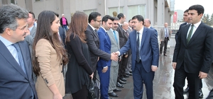 İstanbul Valisi Vasip Şahin, Başkan Altunay'ı makamında ziyaret etti