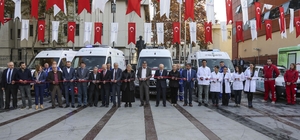 Beykoz'da yeni ambulanslar göreve hazır