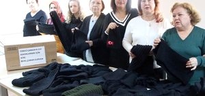 Çankayalı kursiyerlerden Mehmetçik'e destek