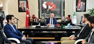 Başkan Akgül üniversitelilerle tecrübelerini paylaştı