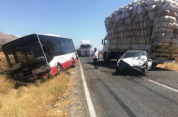 Ergani De Trafik Kazasi 3 Yarali Diyarbakir Haberleri