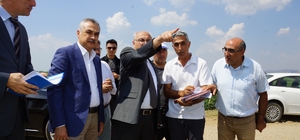 Vali Köşger ‘Serbest Bölge” için yer incelemesinde bulundu