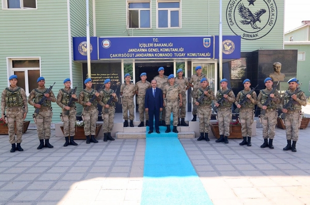 Vali Aktas Tan Yeni Atanan Komutana Ziyaret Sirnak Haberleri