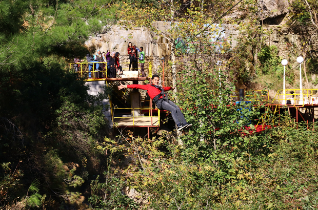 Sabun Cayi Nda Zipline Eglencesi Osmaniye Haberleri