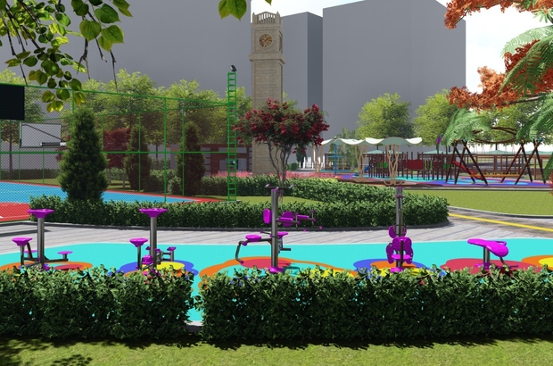 Midyat Kent Park Calismalari Basladi Mardin Haberleri