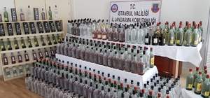 İstanbul'da sahte içki operasyonu 