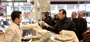 İmamoğlu'nun Bağcılar ziyaretleri