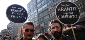 Hrant Dink, Agos gazetesi önünde anıldı