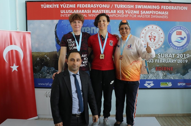 Edirne, uluslararası masterlar kış yüzme şampiyonası’na ev sahipliği