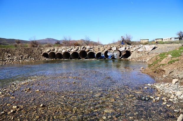 Lice Belediyesinden köprü onarımı çalışması
