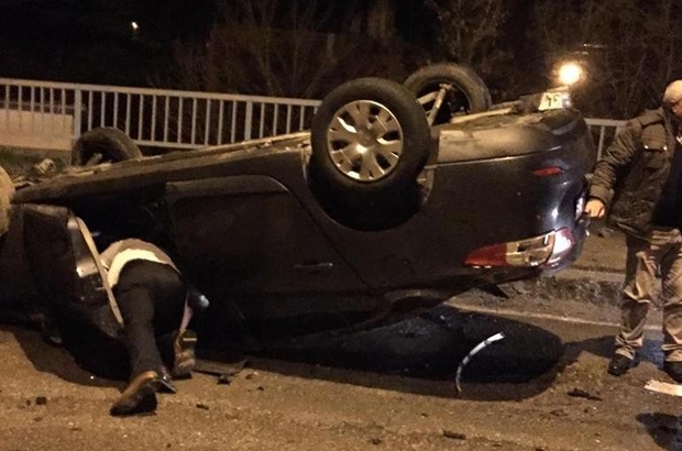 pinarbasi da trafik kazasi 4 yarali kayseri haberleri