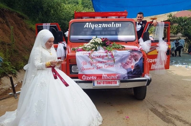 Selvi Boylum Al Yazmalim Filmindeki Sahne Gercek Oldu Nakliye Kamyonunu Gelin Arabasi Yapti Ordu Haberleri