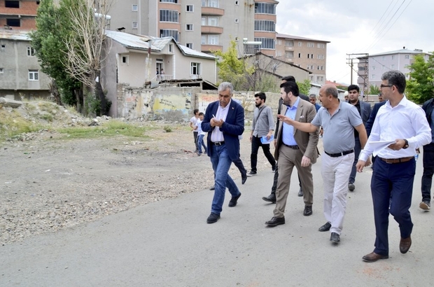 KardeÅ Erzurum BÃ¼yÃ¼kÅehir Belediyesi heyeti, BahÃ§elievler Mahallesiânde incelemelerde bulundu ile ilgili gÃ¶rsel sonucu