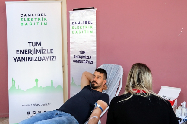 enerji calisanlarindan kan bagisi cedas
