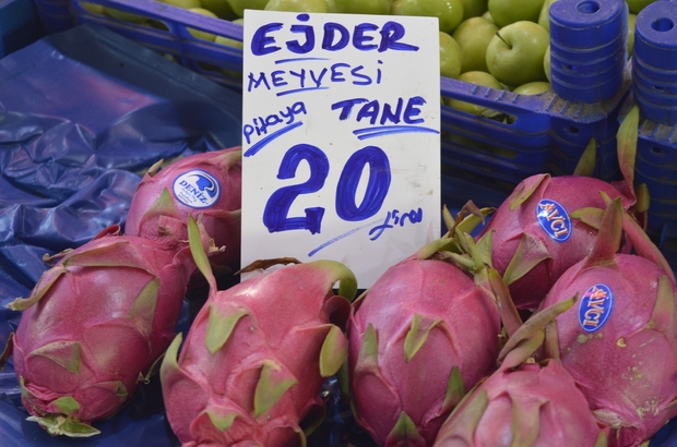 Hem Sekli Hem De Fiyati Sasirtiyor Gorenlerin Sasirdigi Ejder Meyvesinin Tanesi 20 Lira Sefa Altin Hayatimda Ilk Kez Boyle Bir Meyve Gordum Eskisehir Haberleri